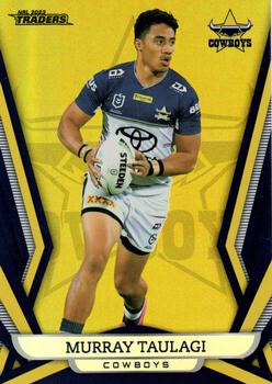 2023 NRL Traders Titanium - Gold Pearl Special #GS088 Murray Taulagi Front